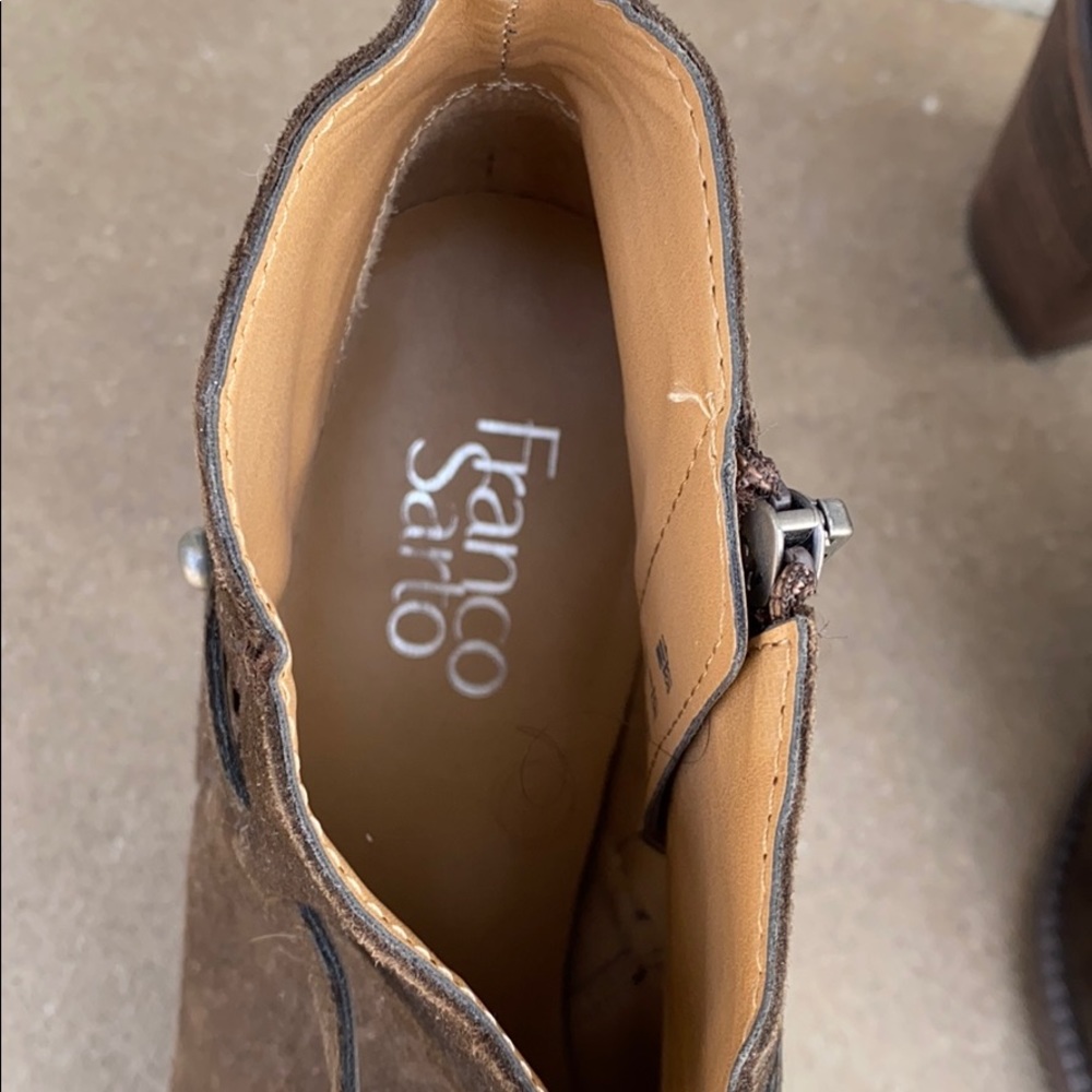 Suede Booties - image 3